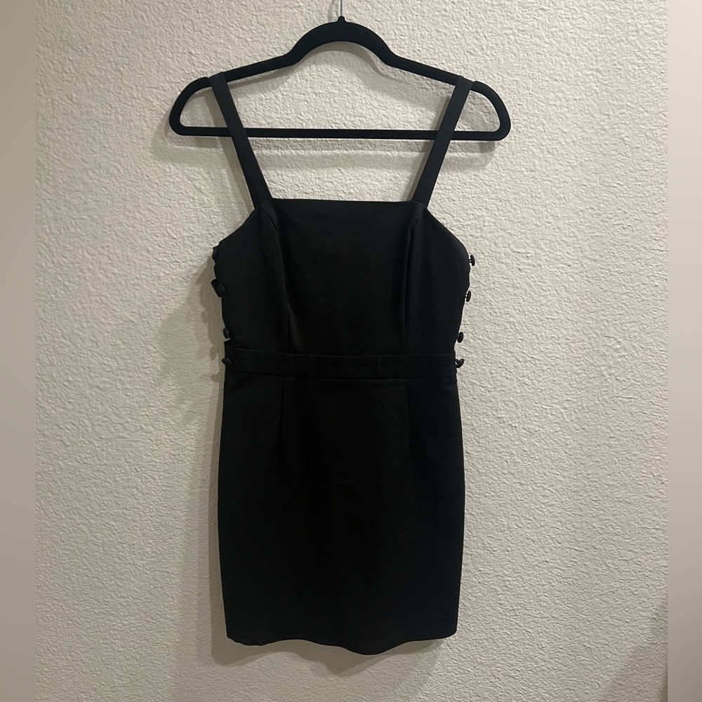 Superdown Vanessa Black Mini Dress